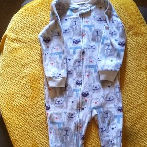 Carter's footed pajamas
